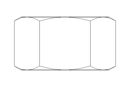 Tuerca hexagonal LH M12 St-Zn DIN934