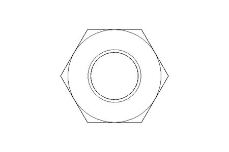 Hexagon nut M8 A2 DIN936