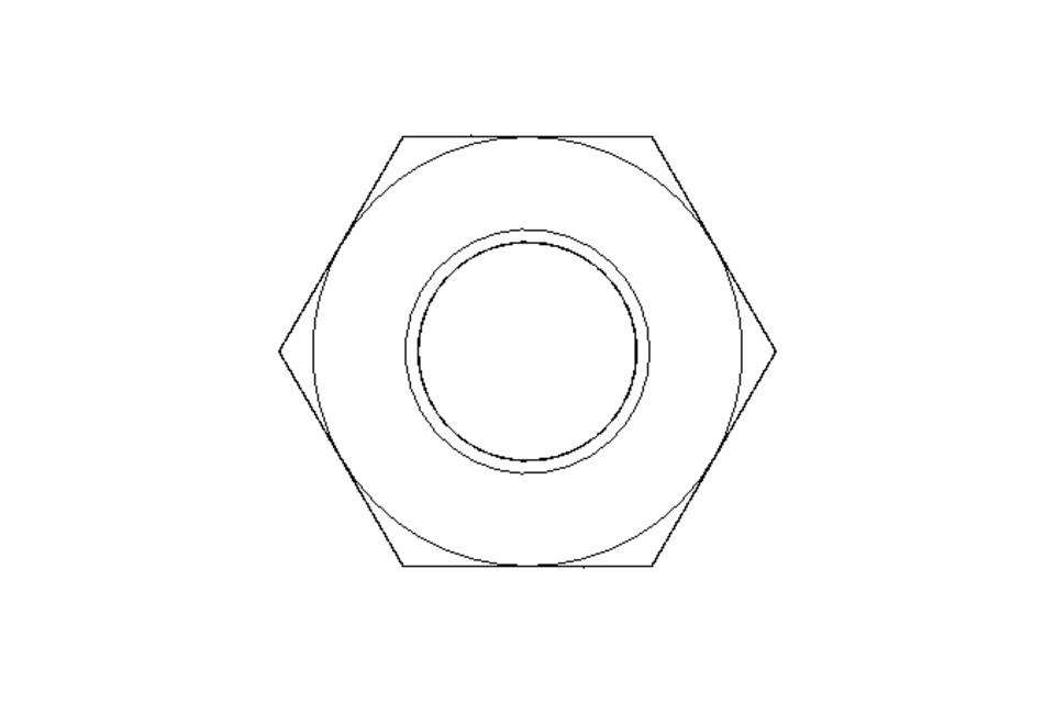 Écrou hexagonal M8 A2 DIN936