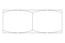 Tuerca hexagonal M12x1,25 St-Zn DIN936
