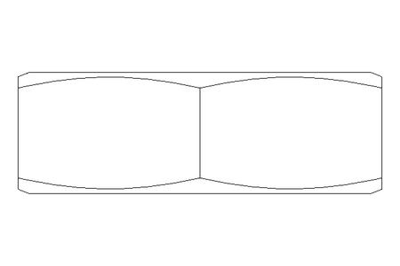 Hexagon nut M18x1.5 St-Zn DIN936