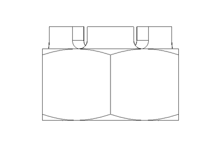 Ecrou crénelé M36x1,5 St-Zn DIN935