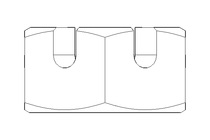 Ecrou crénelé M10 A2 DIN937