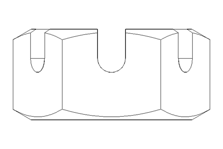 Kronenmutter M10 A2 DIN937