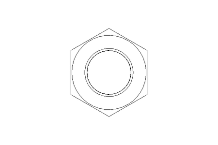 Tuerca hexagonal M24 St-Zn DIN985