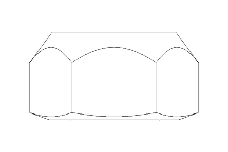 Tuerca hexagonal M6 St-Zn DIN980