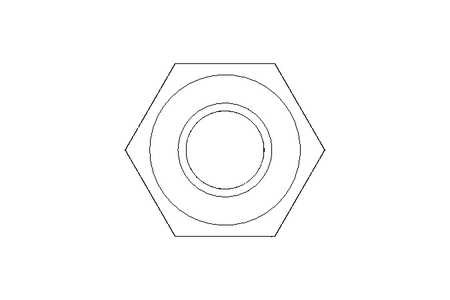 Hexagon nut M3 A2 DIN985