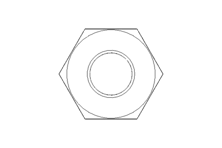 Tuerca hexagonal M4 A2 DIN985