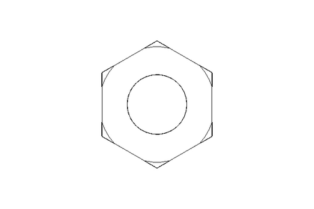 Tuerca hexagonal M5 St-Zn DIN985