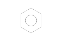 Hexagon nut M5 A2 DIN985