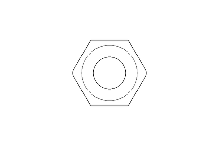 Hexagon nut M6 A2 DIN980