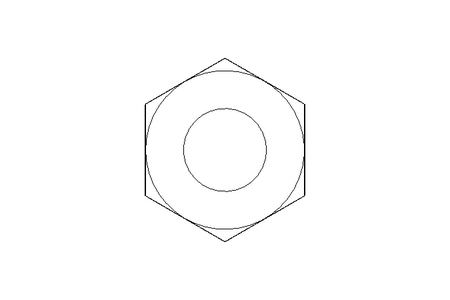 Hexagon nut M8 A2 DIN985