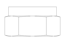 六角螺母 M8x1 St-Zn DIN985