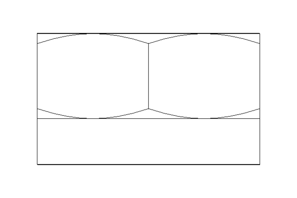 Tuerca hexagonal M10 A2 DIN985