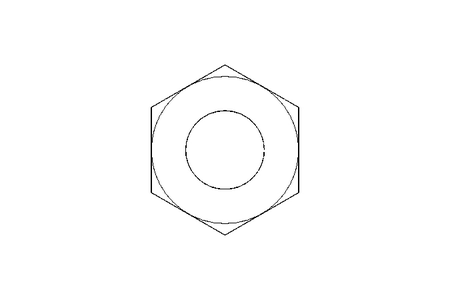 Tuerca hexagonal M12 A2 DIN985