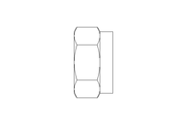 Tuerca hexagonal M12 A2 DIN985