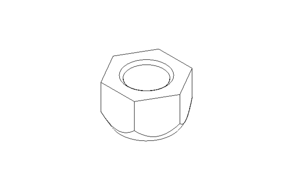 Hexagon nut M16 A2 DIN985