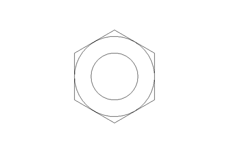 Hexagon nut M16 St-Zn DIN985
