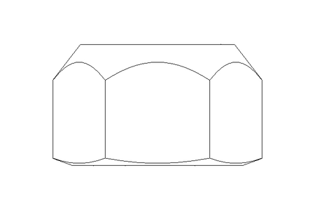 Hexagon nut M16x1.5 St-Zn DIN980