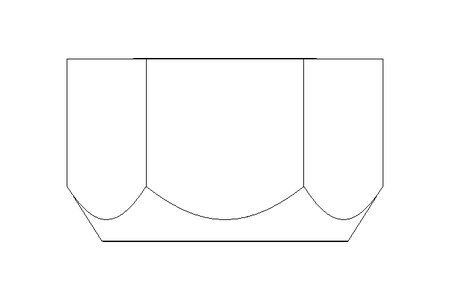 Tuerca hexagonal M20 St-Zn DIN985