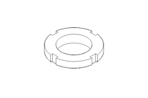 Гайка с пазом M25x1,5 ST DIN981