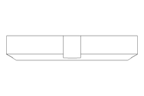 Гайка с пазом M25x1,5 ST DIN981