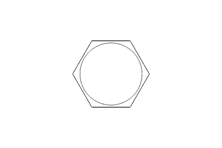 Ecrou borgne hexagonal M5 A2 DIN1587