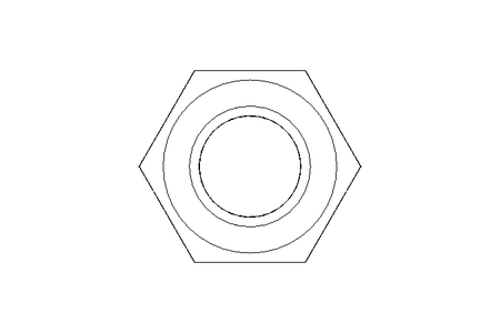 Tuerca hexagonal ciega M12 A2 DIN1587