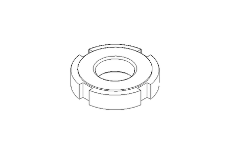 开槽螺母 M16x1,5 ST DIN1804