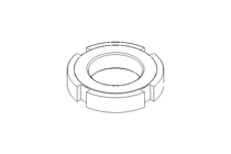 开槽螺母 M30x1,5 A2 DIN1804