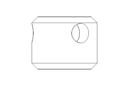 Threaded bush M6x8 1.4305