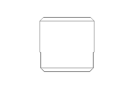 Gewindebuchse M10x14 St-Zn