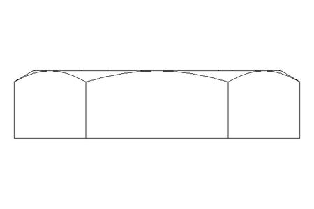 Gegenmutter P4 G1/4" GJM-Zn EN10242