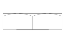 Gegenmutter P4 G1/4" GJM-Zn EN10242