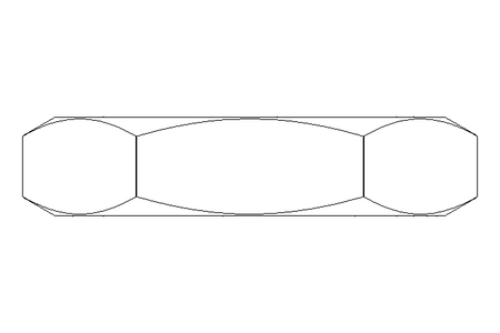 Lock nut M20x1.5 ST