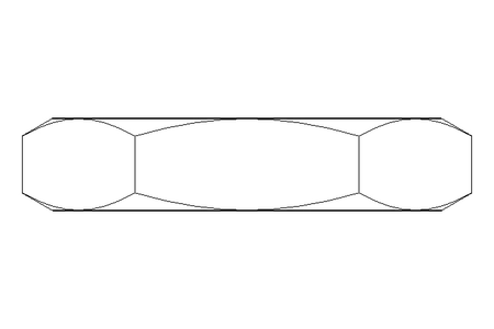 Tuerca hexagonal M12x1 A2