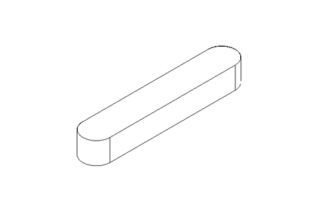 Passfeder DIN6885-1 A 56x10x8 1.4571