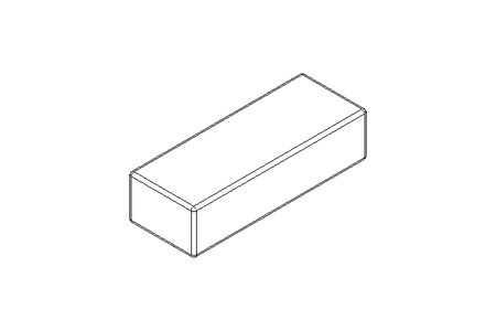 Passfeder DIN6885-1 B 32x12x8 1.0503+CR