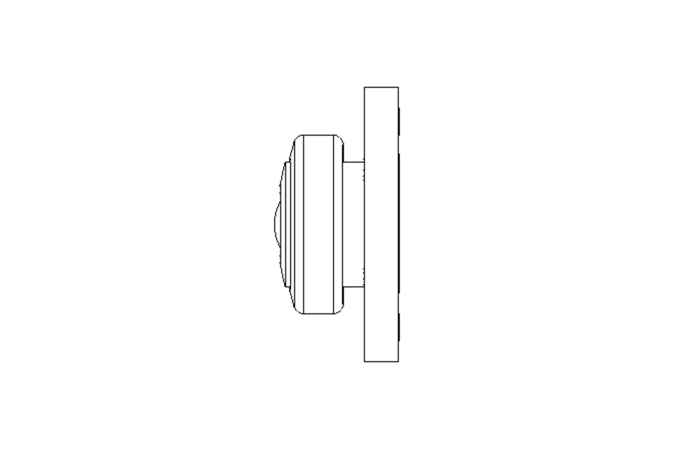 Combined bearing with plate