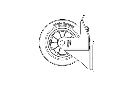 Roulette pivotante 200x50 205kg