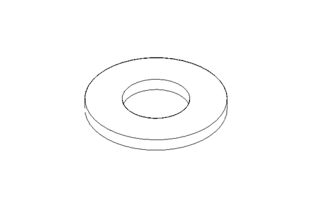 Arruela 4,3x9x0,8 A4 DIN125