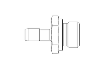 CONECTOR ROSCADO P/TUBO FLEX