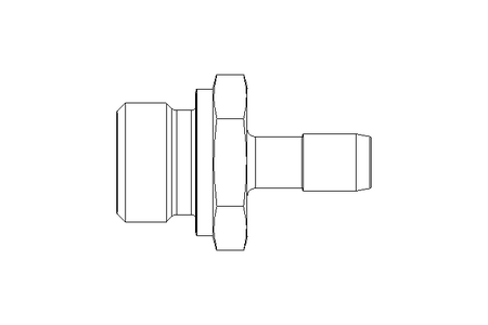 CONECTOR ROSCADO P/TUBO FLEX