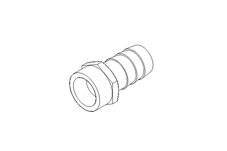 Gewindetülle G 3/4" LW 19 1.4571