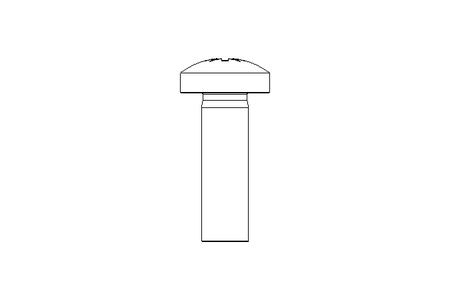 Fillister head screw M5x16 A2 ISO7045