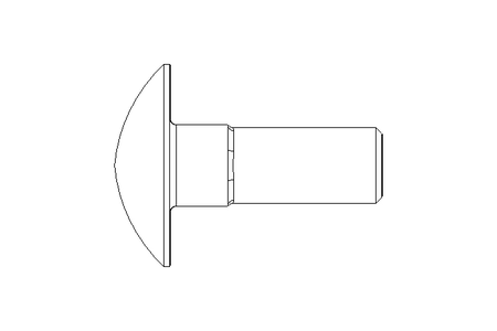 Pf cb oval r/q M6x16 A2 DIN603