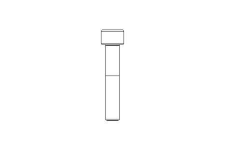 Parafuso Allen M10x55 A2 70 DIN912