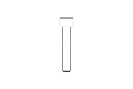 Parafuso Allen M10x55 A2 70 DIN912