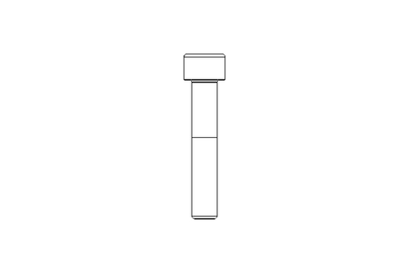 Parafuso Allen M10x55 A2 70 DIN912