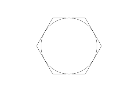 Hexagon screw M24x100 8.8 ISO4014